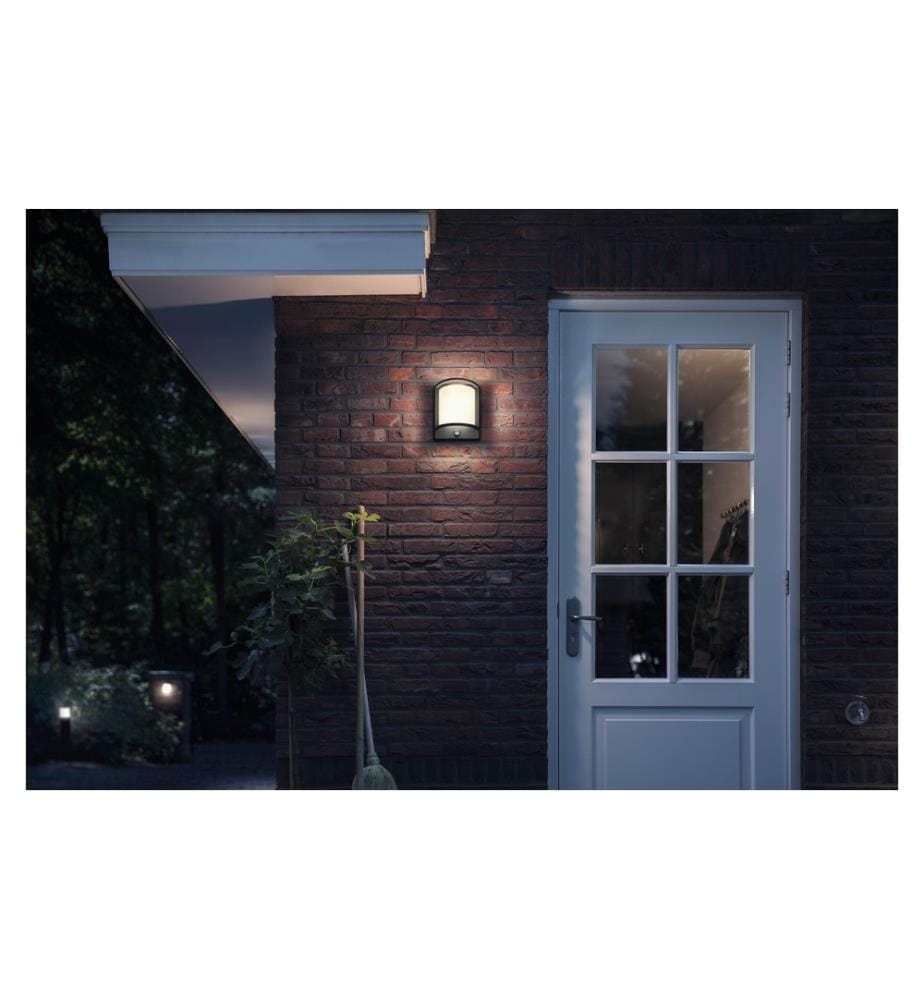 PHILIPS - Lampe murale Samondra 12 W, 1200 lm, 2700 K, anthracite, BWM