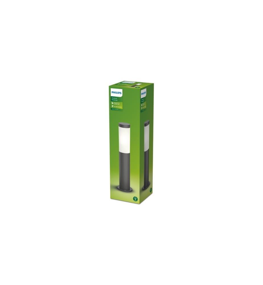 PHILIPS - Sockelleuchte Utrecht, 45 cm, 20W, E27, Anthrazit