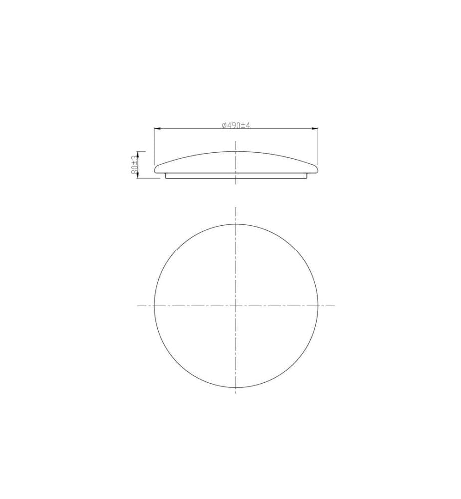 PHILIPS - Plafonnier Moire CL200 3800 lm, 4000K, blanc