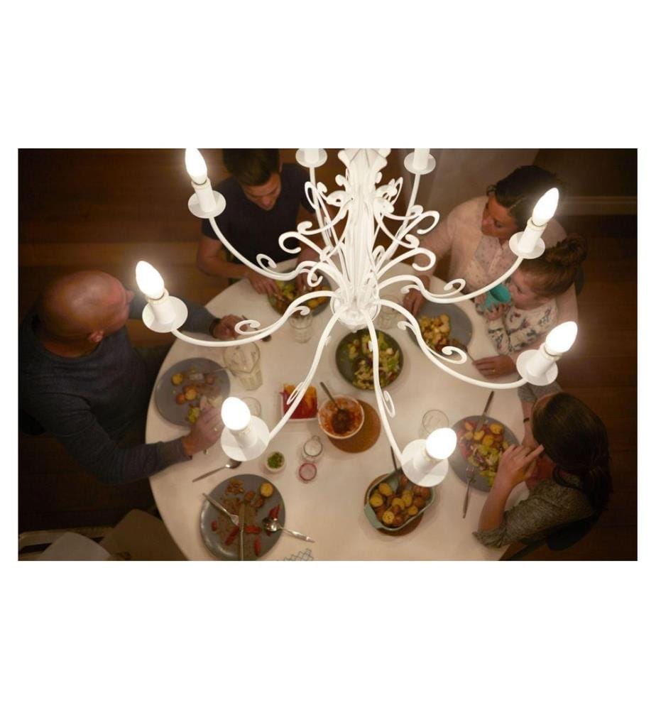 PHILIPS - Lampe LED 40W B35 E14 WW FR ND 6CT/6 EC Blanc chaud (WW)