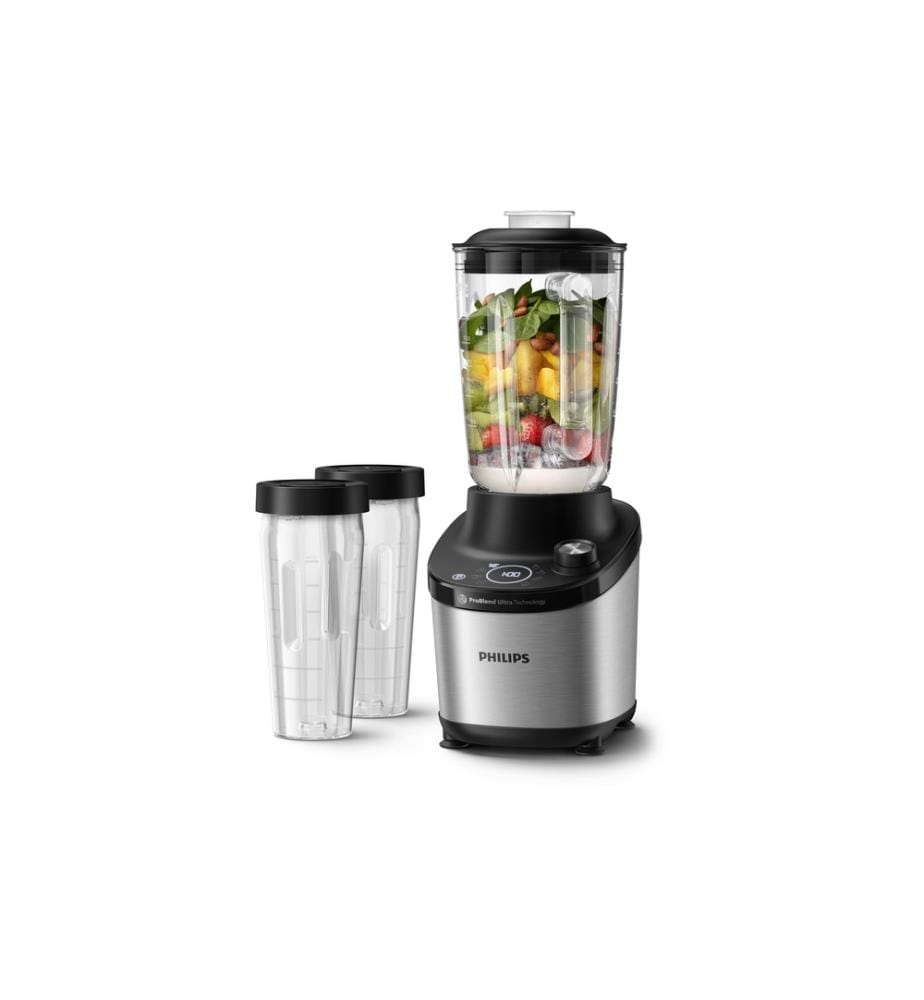 PHILIPS - Standmixer HR3760/12 7000 Series Edelstahl/Schwarz