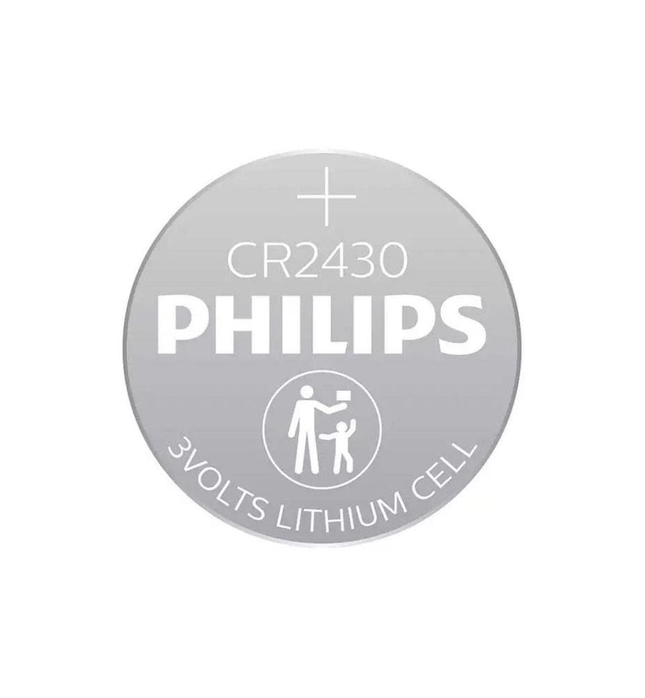 PHILIPS - Knopfzelle Lithium CR2430 , 2 Stück