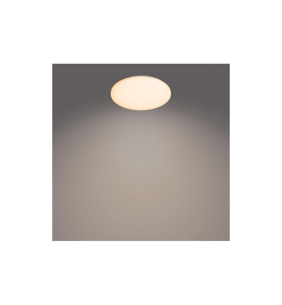 PHILIPS - Plafonnier Izso AIO 40W Blanc Télécommande