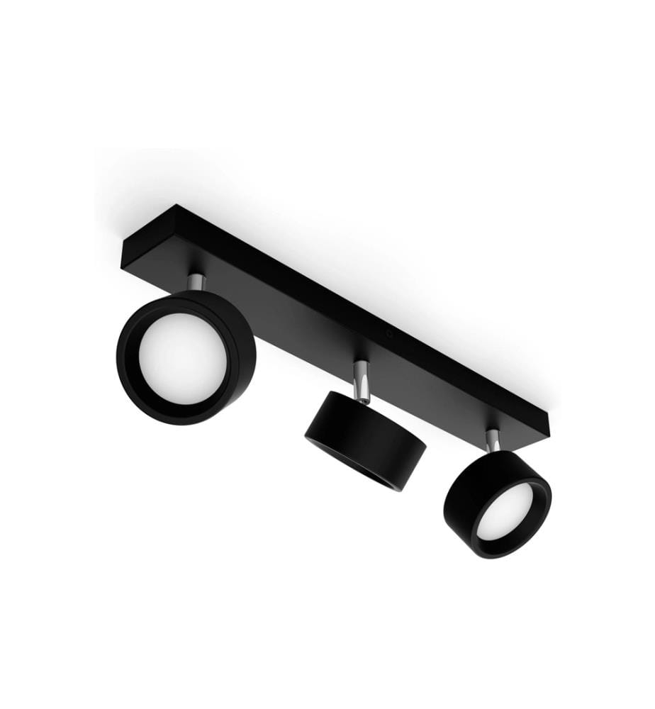 PHILIPS - Spot encastré Bracia 3 x 5.5W 2700K Noir