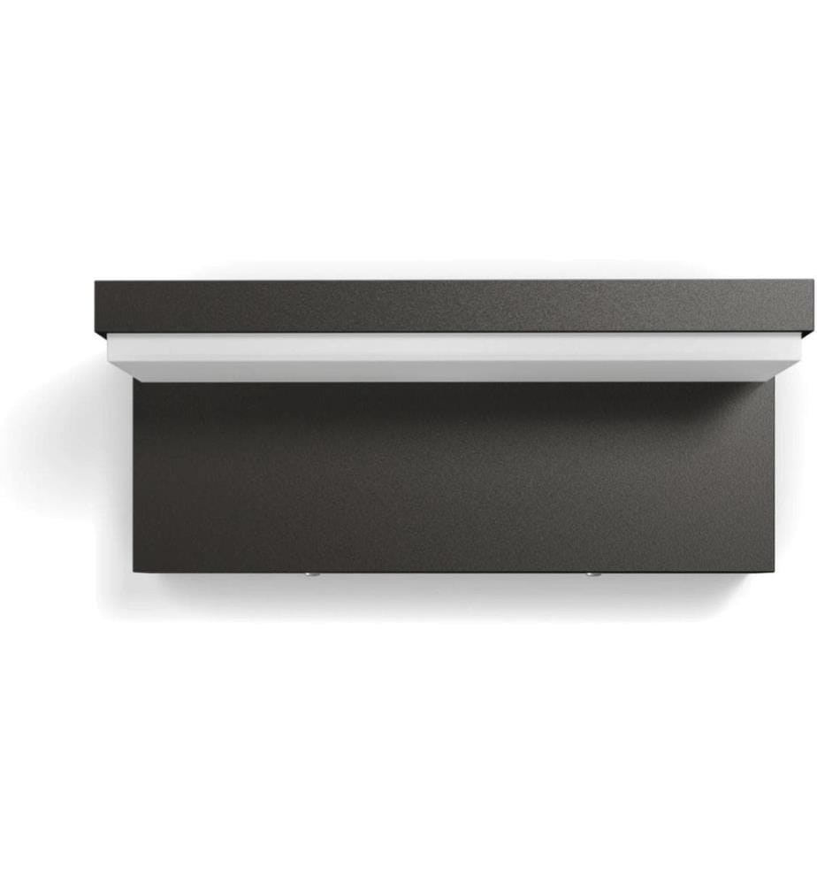 PHILIPS - Lampe murale Bustan UE Détecteur de mouvement 2700K Anthracite