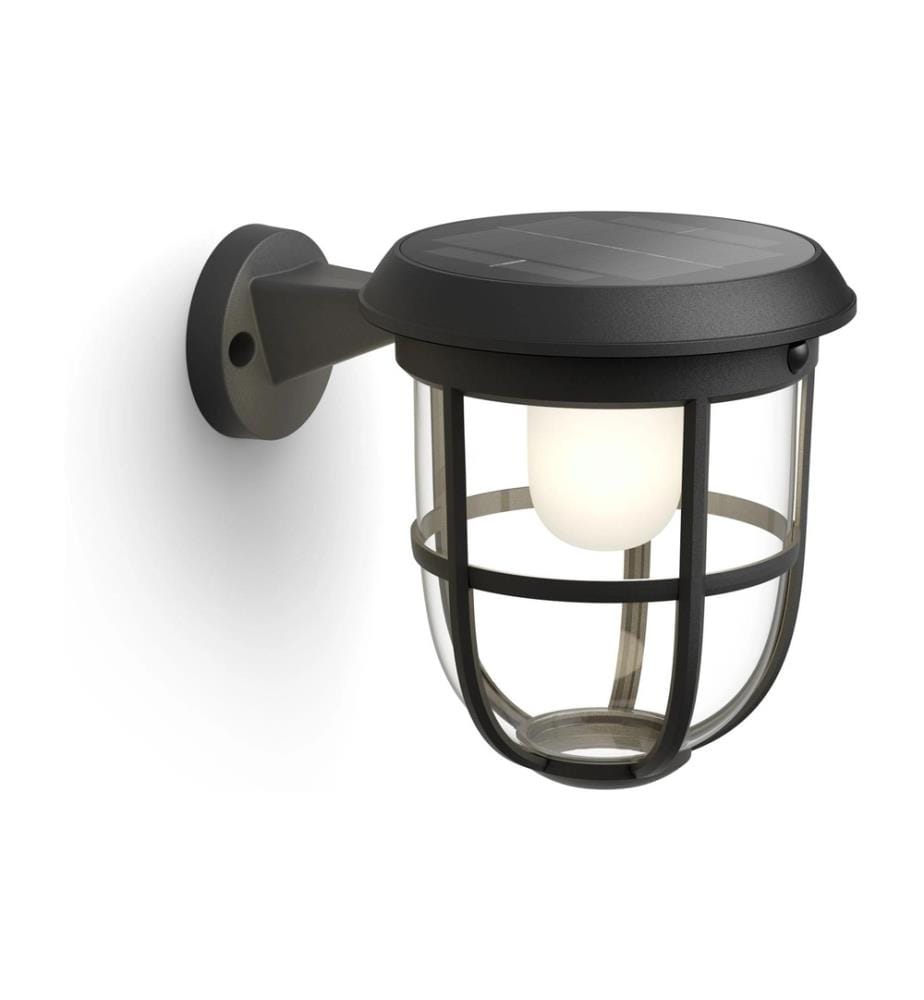 PHILIPS - Radii UE Applique murale solaire noir 3000K