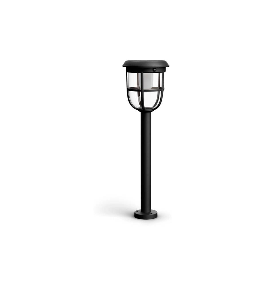 PHILIPS - Radii UE Sockelleuchte Solar schwarz 3000K