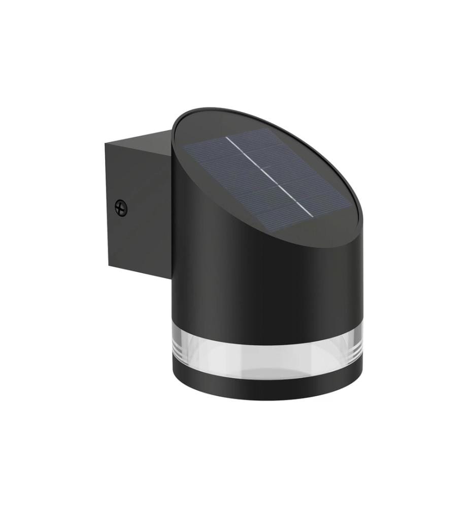 PHILIPS - Solar Fyve Wandleuchte, Lichtsensor, 2700K, schwarz