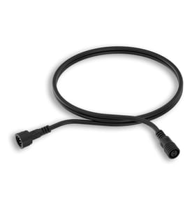 PHILIPS - Niedervolt Verlängerungskabel 2 Meter, IP65, schwarz