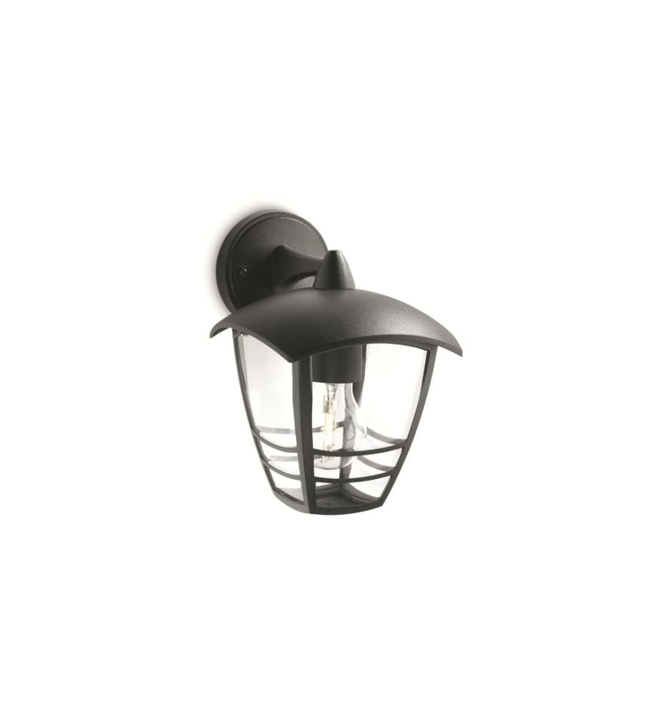 PHILIPS - myGarden Applique murale Creek, 53W, noir, excl. LM, suspendue