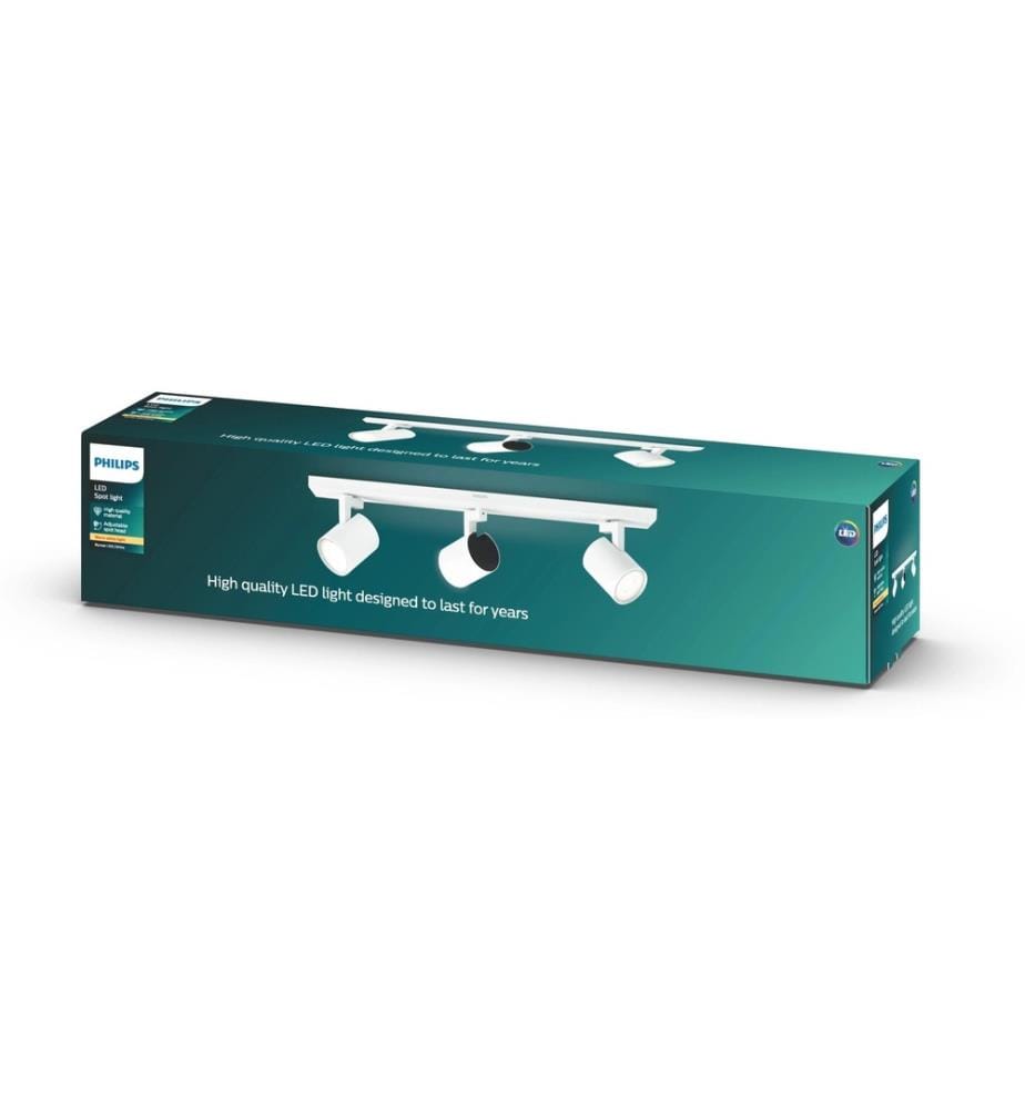 PHILIPS - Spot encastré myLiving Runner 53093/31/P0 Blanc