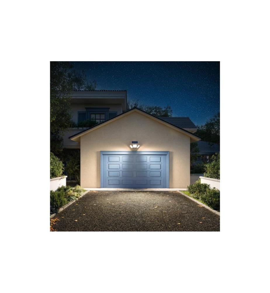 Philips Applique murale solaire Zyren, 13W, 3000 K, 3000 lm, Blanc