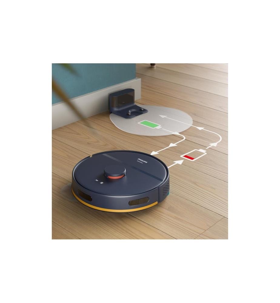 Robot aspirateur et laveur Philips XU2000/15 Noir
