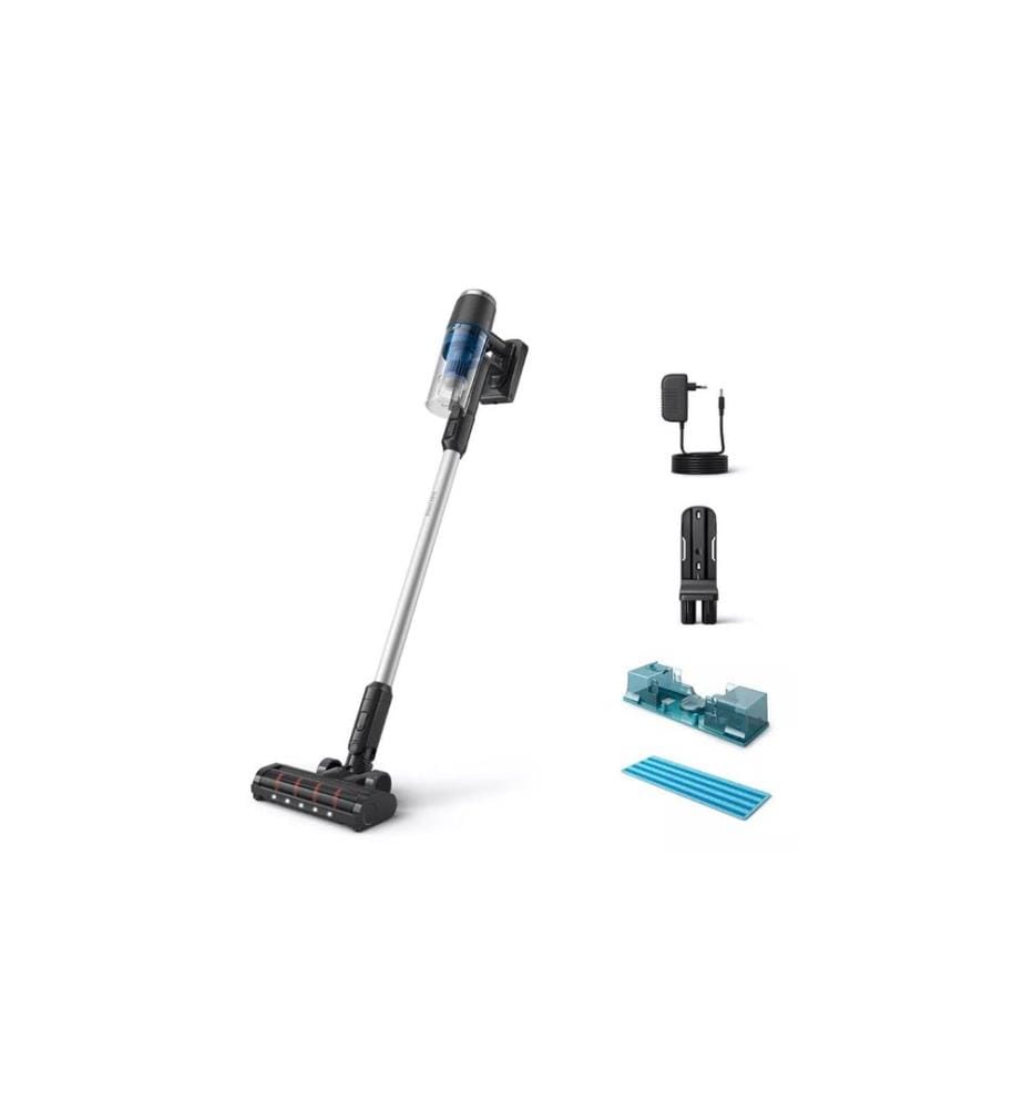 Philips Aspirateur à main et balai sans fil XC3131/01 Bleu/Noir