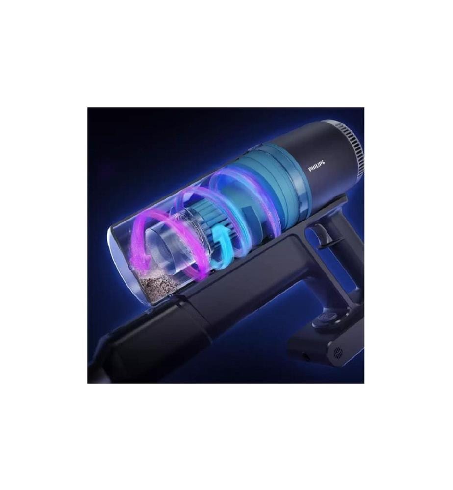 Philips Aspirateur à main et balai sans fil XC3131/01 Bleu/Noir