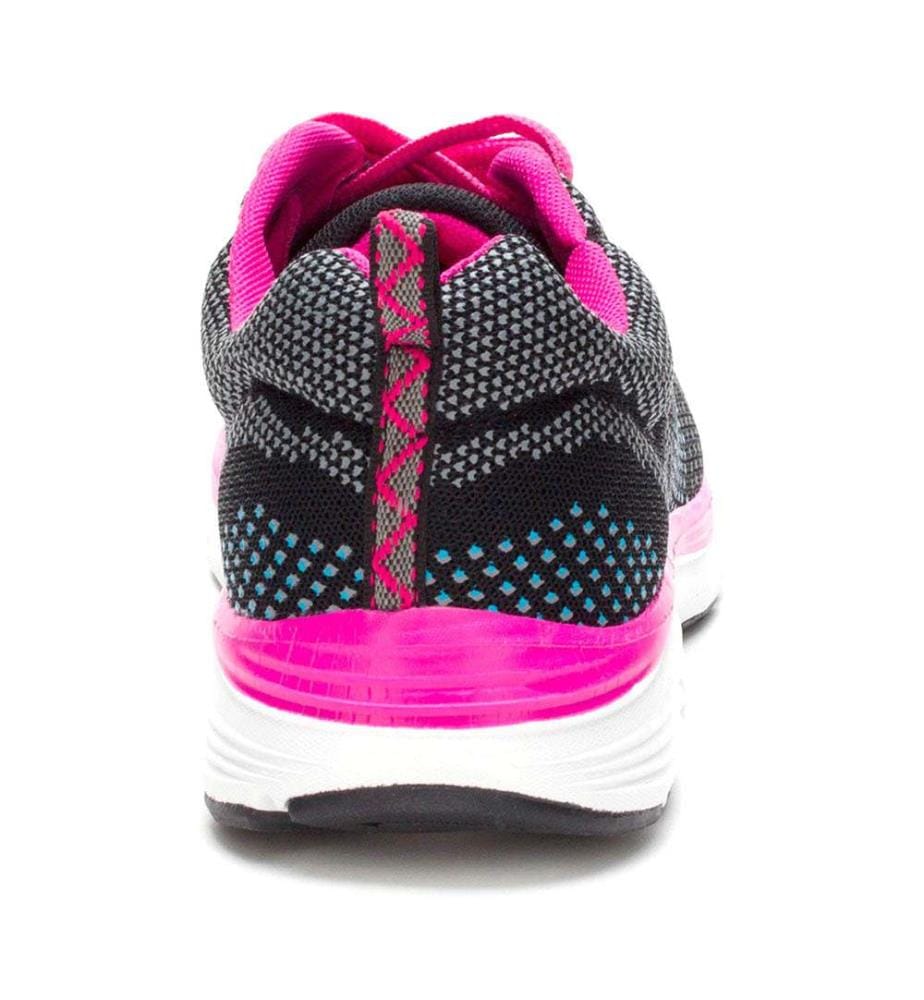 Sneakers Callie - Black and Fuchsia