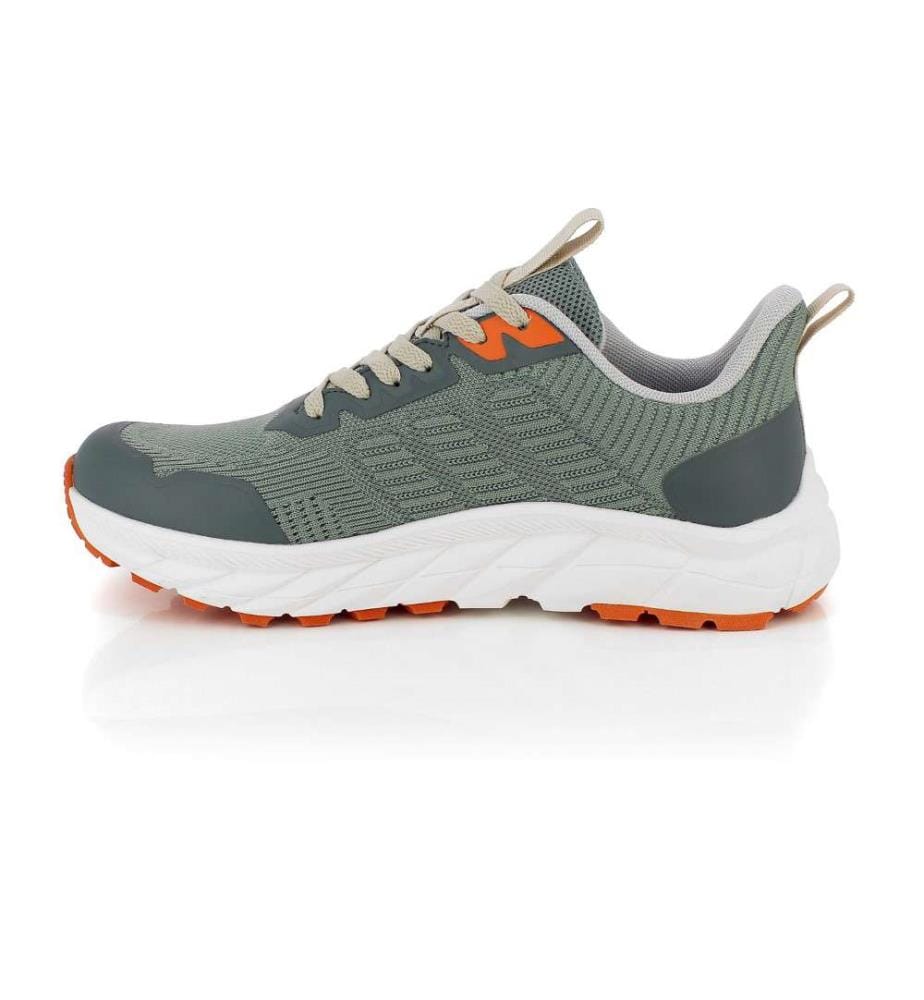 Mamba Sneakers - Khaki and Orange