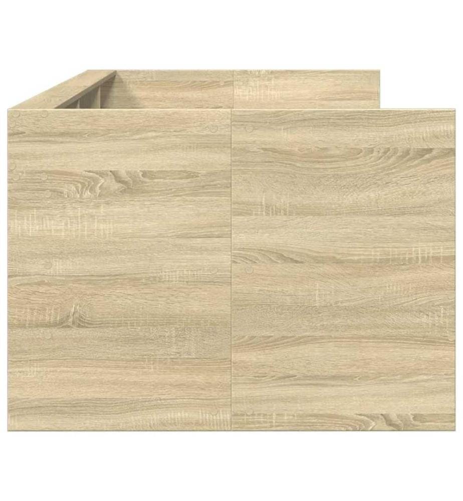 Tagesbett mit Schubladen Sonoma-Eiche 100x200 cm Holzwerkstoff