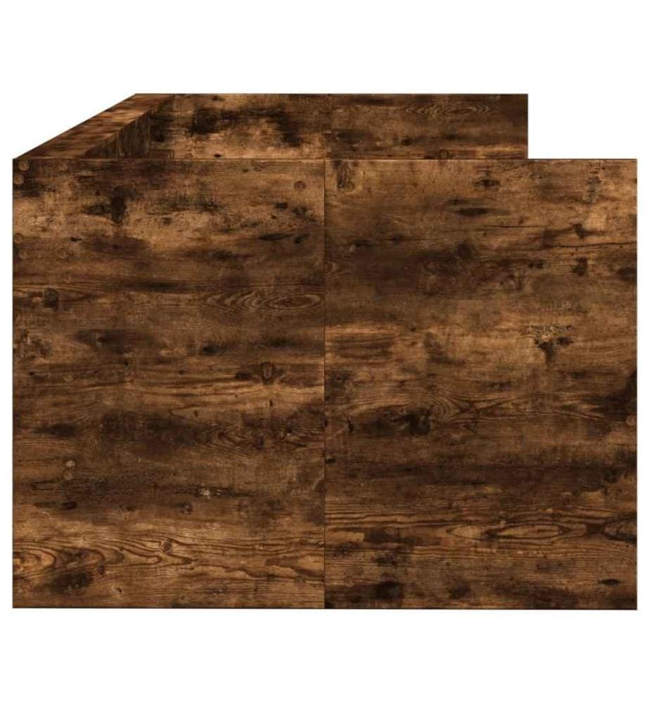 Tagesbett mit Schubladen Räuchereiche 100x200 cm Holzwerkstoff
