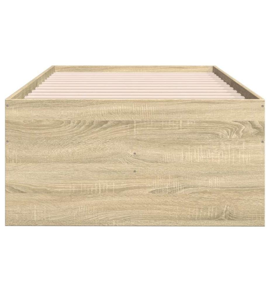 Tagesbett mit Schubladen Sonoma-Eiche 100x200 cm Holzwerkstoff