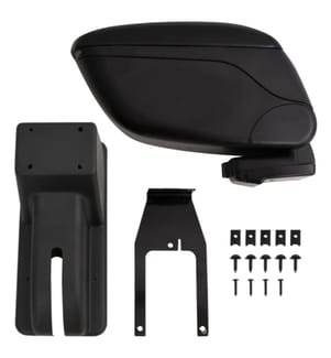 Auto-Armlehne Schwarz 12x29x(32-46) cm ABS