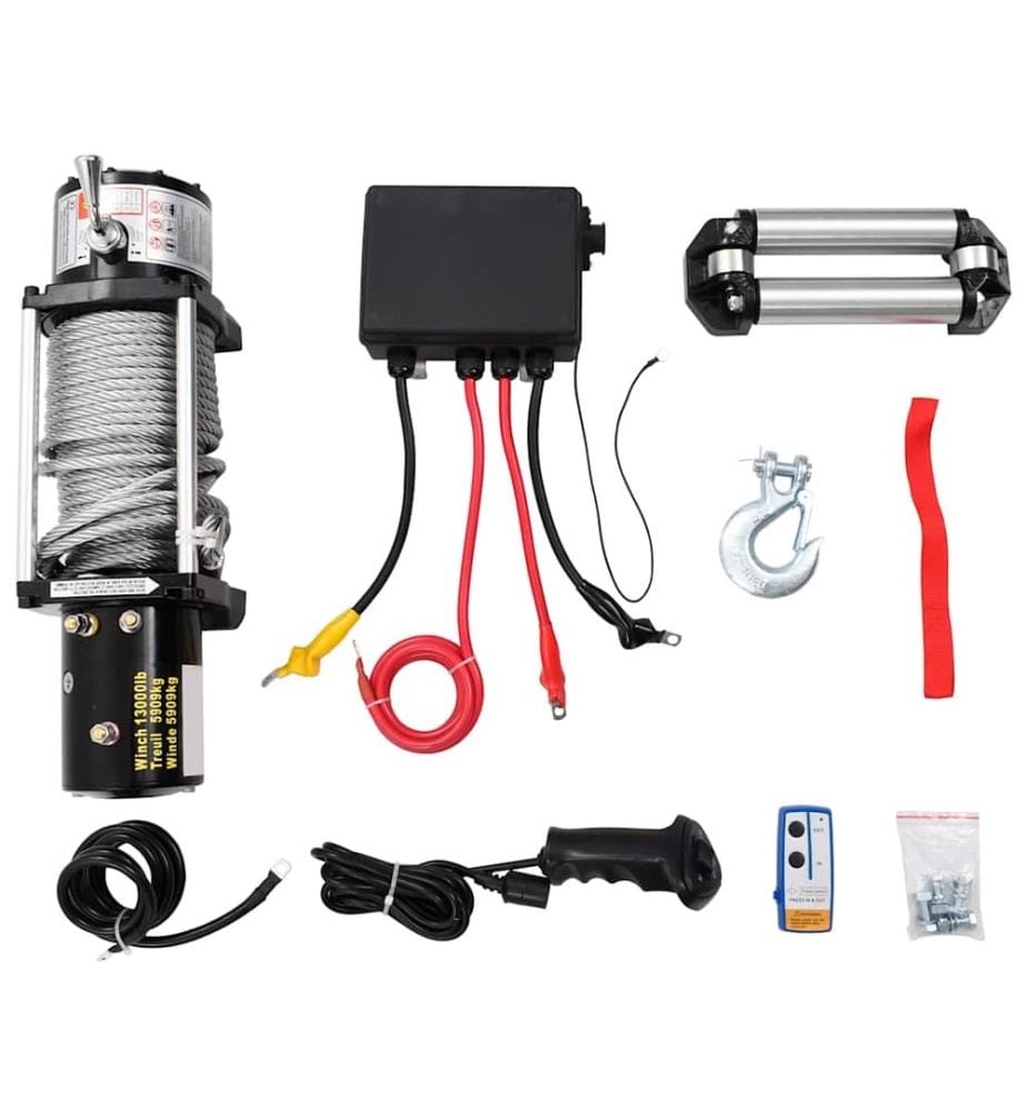 Elektrische Seilwinde 12 V 5909 kg