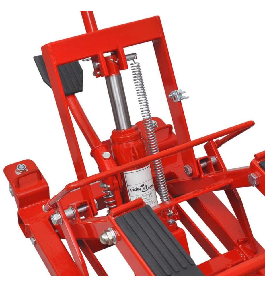 Hydraulische Motorrad-Hebebühne ATV 680 kg rot
