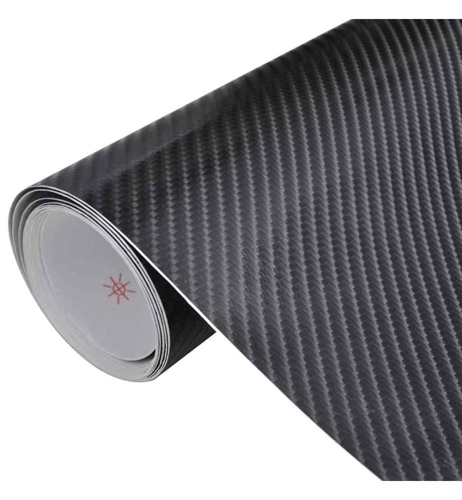 Autofolie 4D Schwarz 100x150 cm