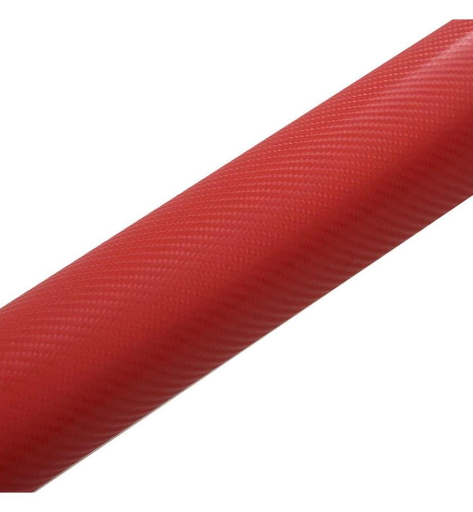 Autofolien 2 Stk. 4D Rot 100x150 cm