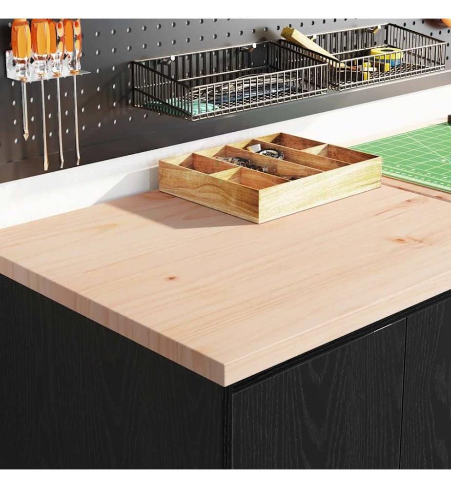 Armoires de garage 6 pcs noir bois d'ingénierie