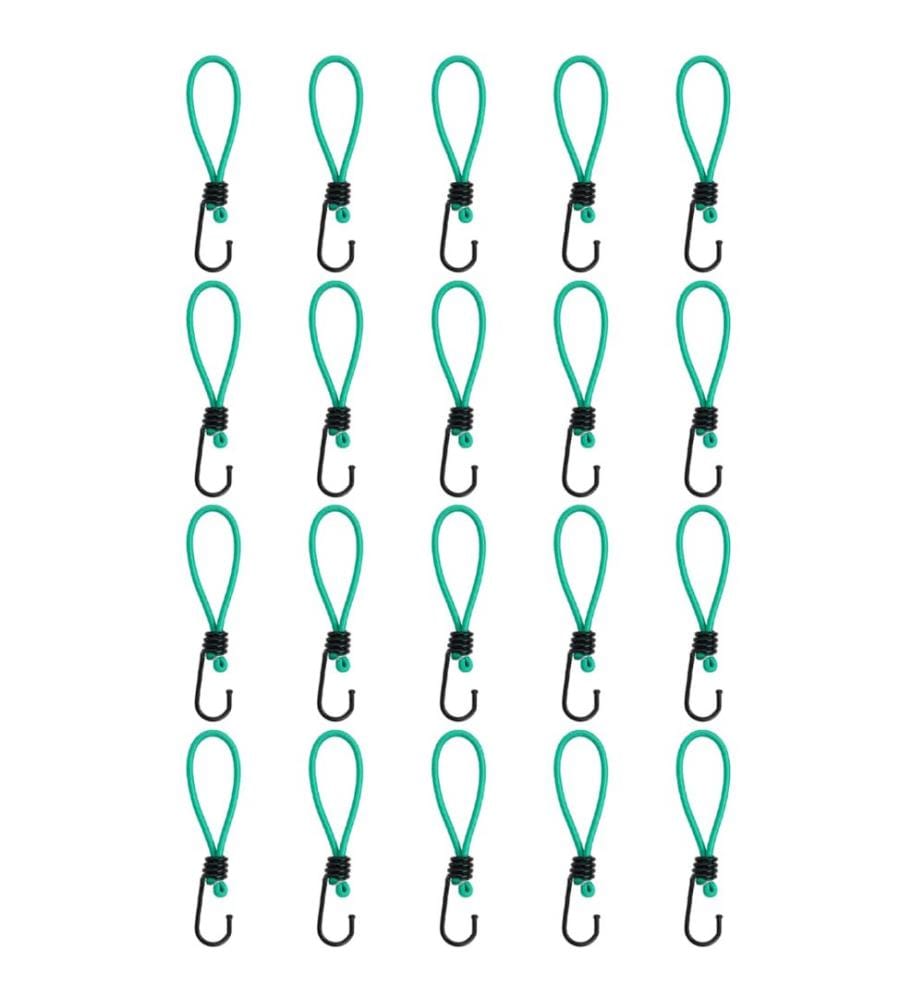 Spanngummis mit Haken 20 Stk. 15 cm