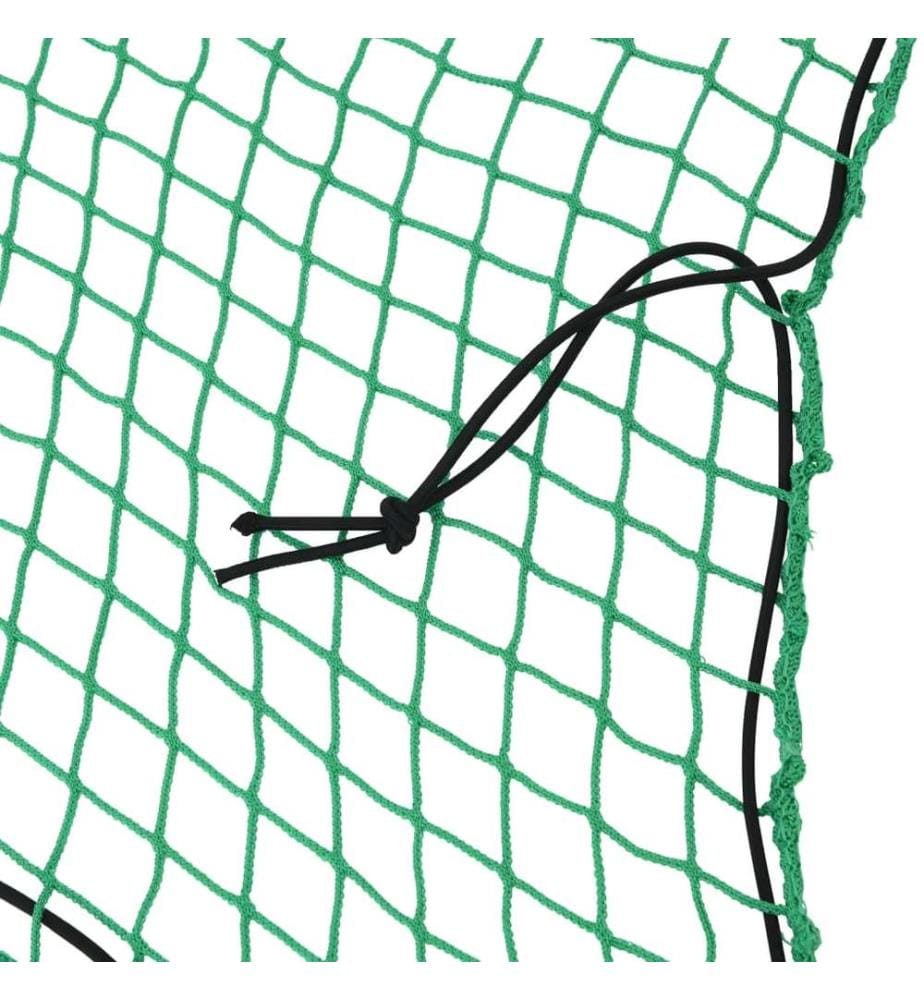 Anhängernetz mit Gummiseil Grün 4,5x2,5 m PP