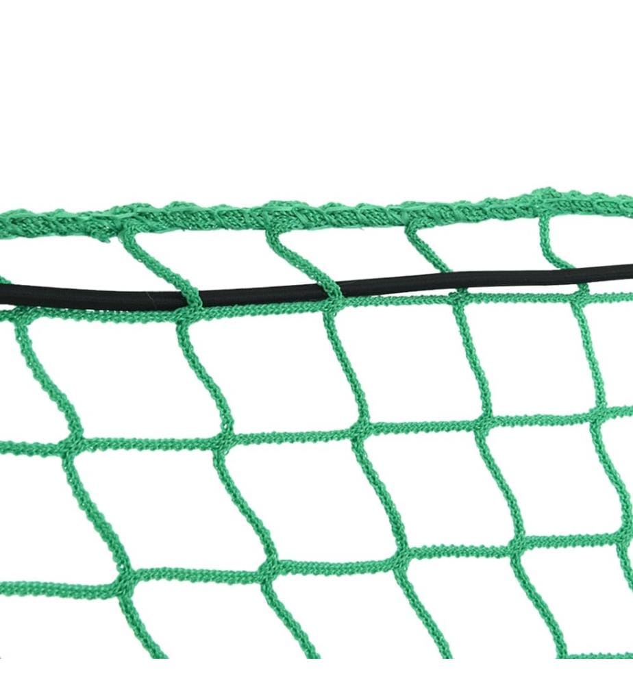 Anhängernetz mit Gummiseil Grün 8x3,5 m PP