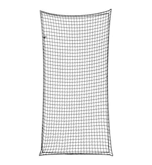 Anhängernetz mit Gummiseil Schwarz 4x2 m PP