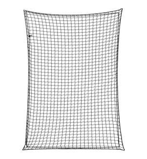 Anhängernetz mit Gummiseil Schwarz 3,5x2,5 m PP