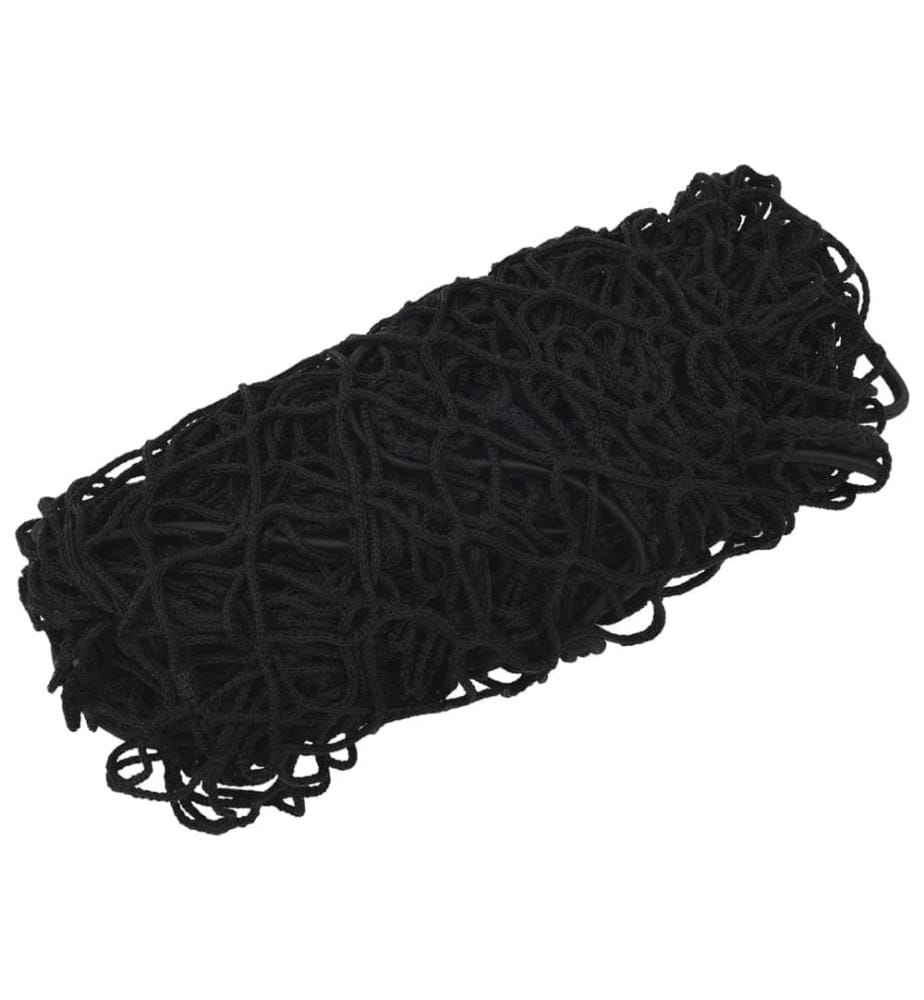 Anhängernetz mit Gummiseil Schwarz 4x2,5 m PP