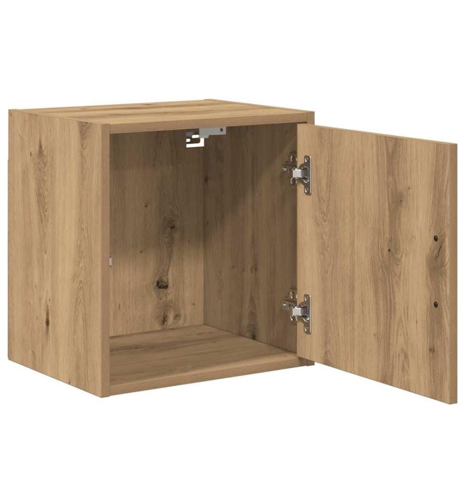 Garagen-Wandschränke 2 Stk. Artisan-Eiche Holzwerkstoff