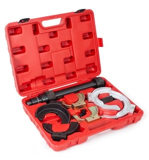 Federspanner Set für McPherson Federbeine - rot