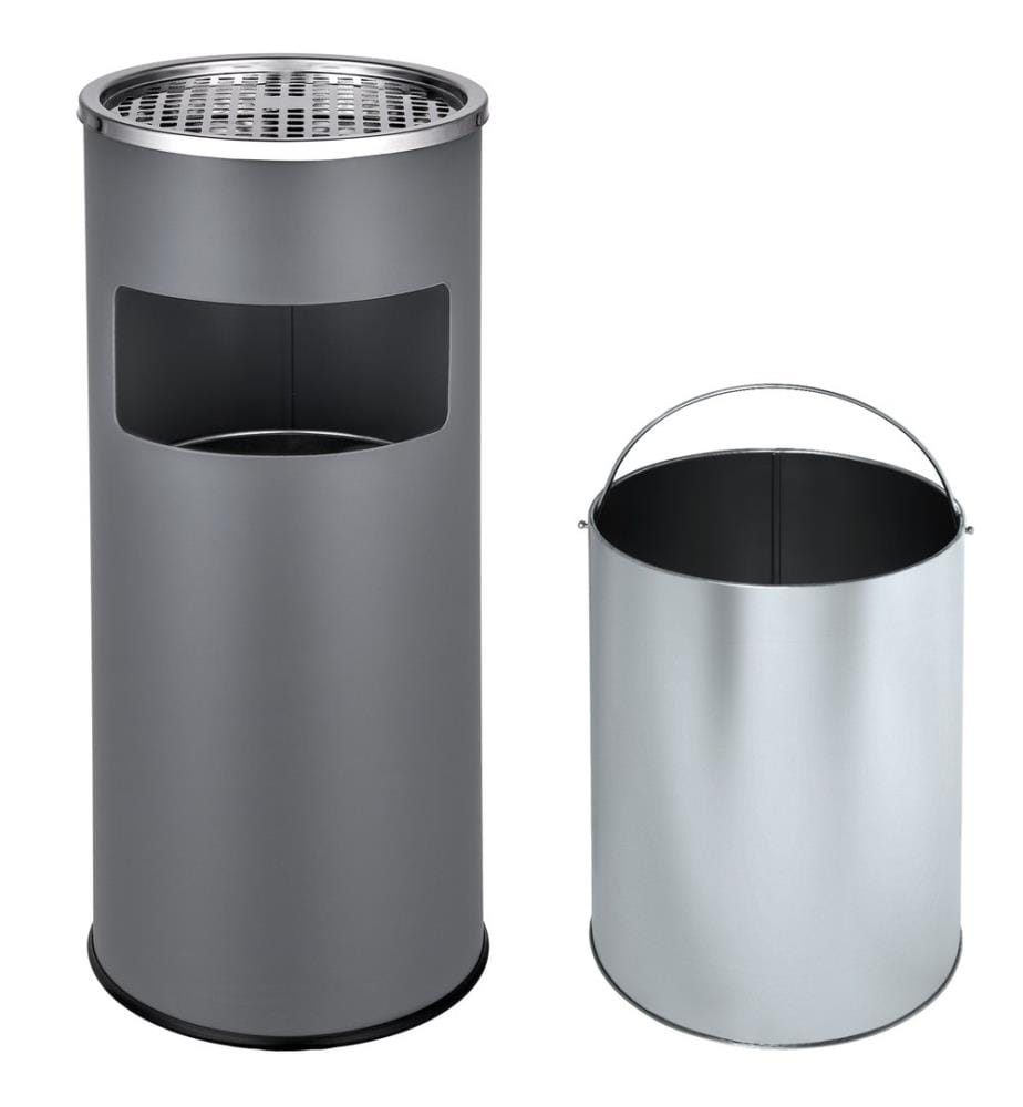 Cendrier sur pied - gris anthracite