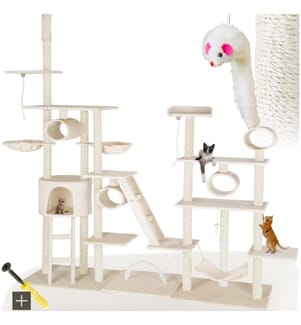 Kratzbaum Snooky 261 cm - beige