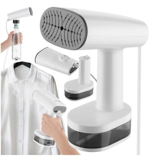 Dampfglätter mit 4 Modi und Flaschenadapter, 370 ml, 1640 W - weiss