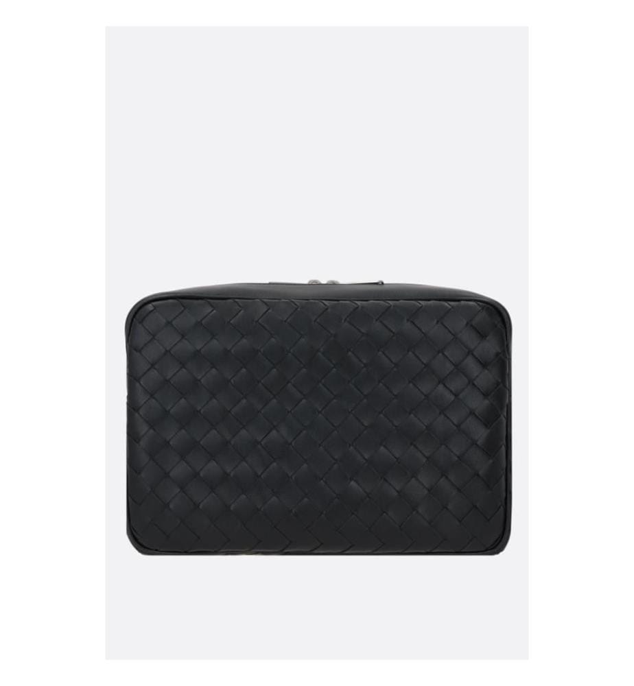 Mittelgrosse Tasche - Schwarz / Silber