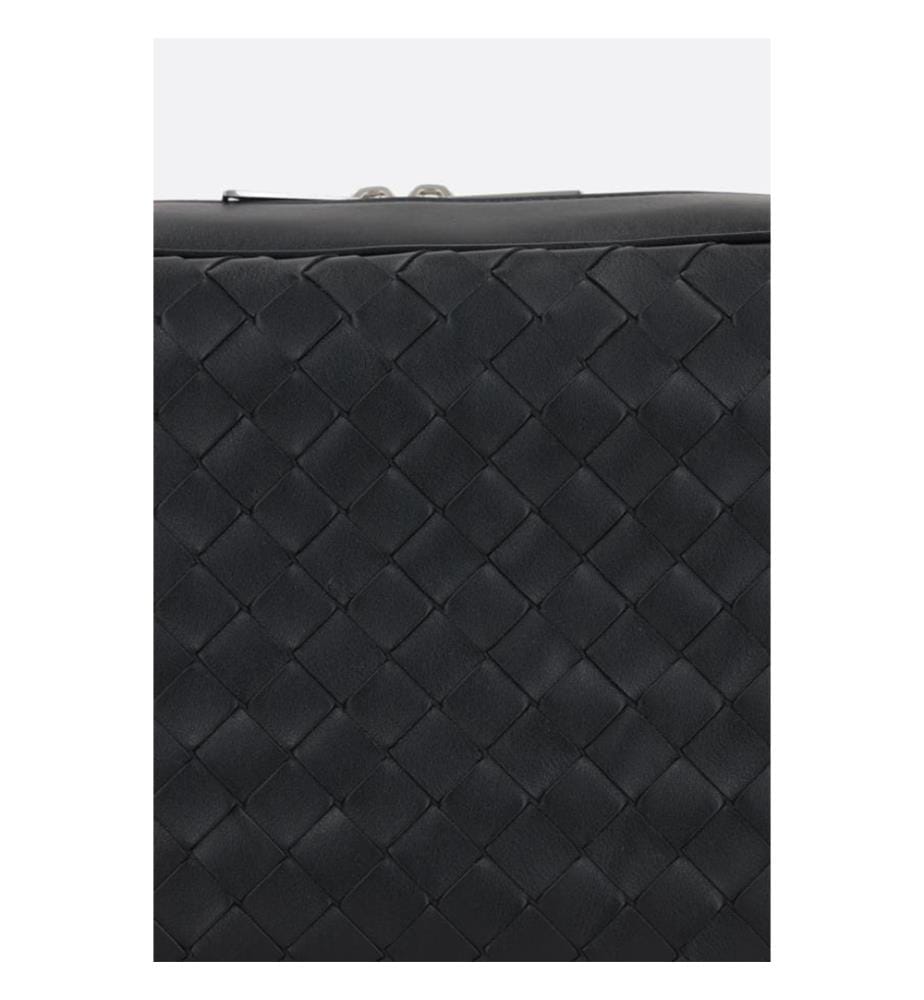 Mittelgrosse Tasche - Schwarz / Silber