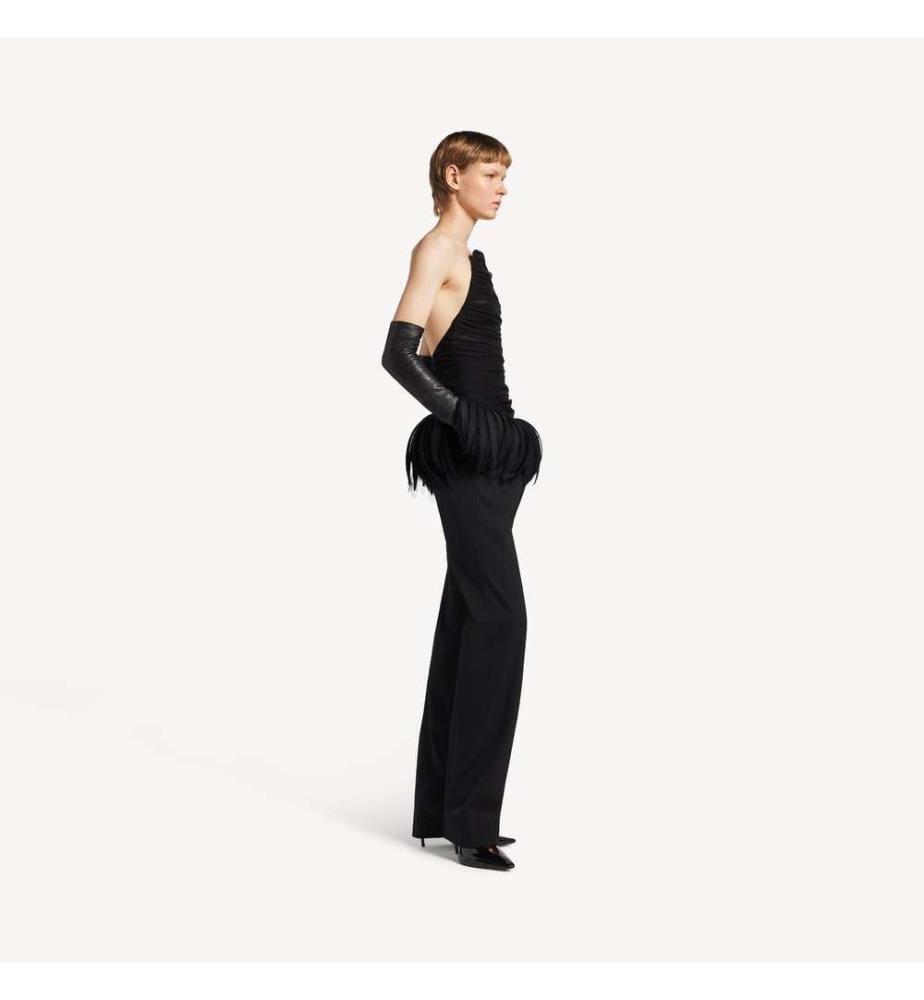 Haut bustier ajusté - Noir