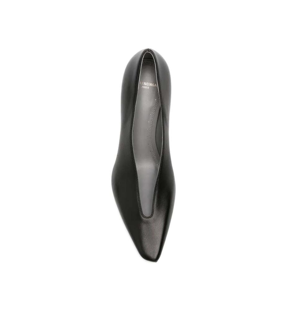 Duchesse-Pumps – Schwarz und Gold