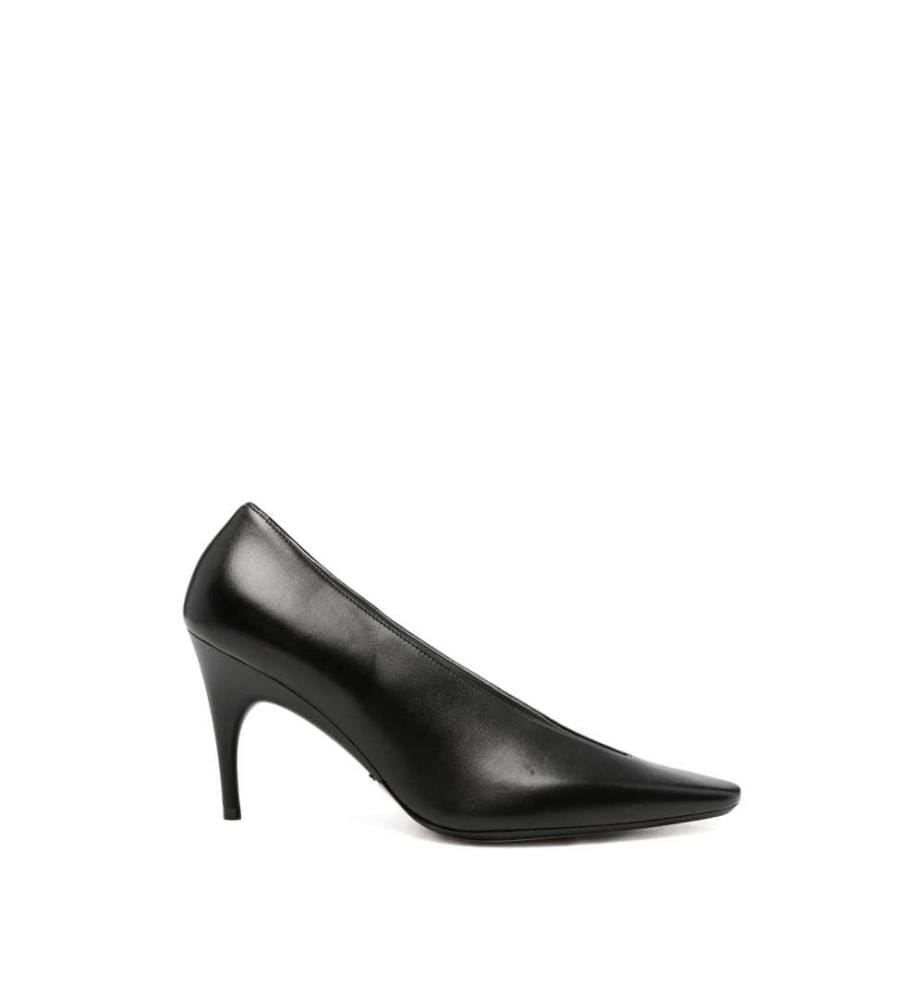 Duchesse-Pumps – Schwarz und Gold