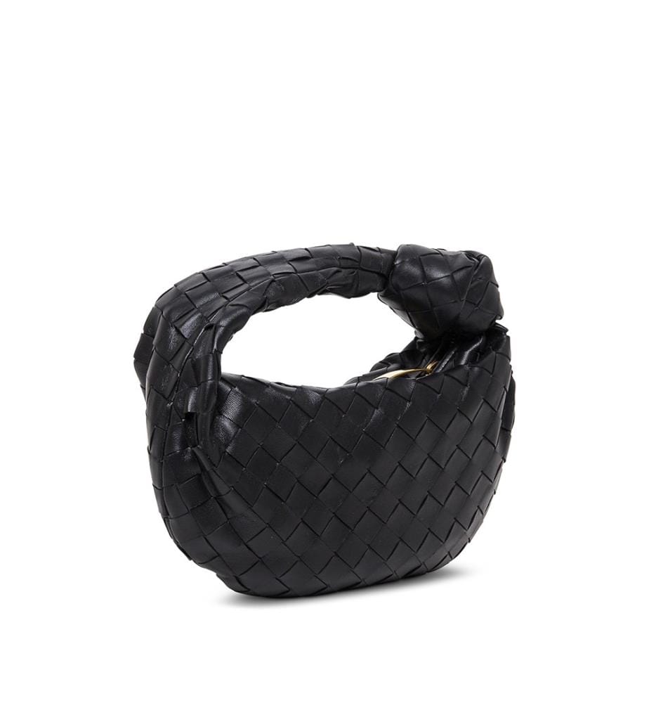 Mini-Tasche Jodie - Schwarz / Gold