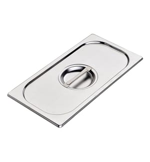 INOX - Couvercles pour bac de cuisson CNS 1/3 GN