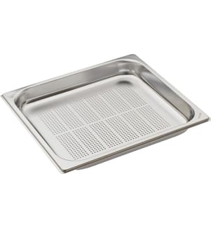 INOX - Récipient de cuisson GN 2/3 perforé, 40 mm