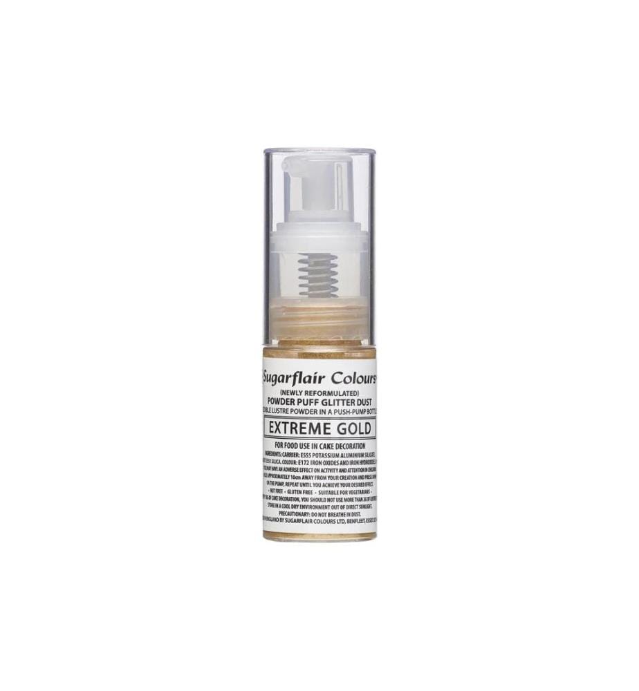 BACKSHOPSCHWEIZ - Glitzer-Staub Spray Extreme Gold 10 g
